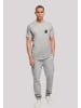 F4NT4STIC T-Shirt Colorfood Collection - Rainbow Apple in grau meliert