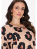 faina Blouse in beige brown