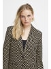 ICHI IHKATE PRINT OVERSIZE BL loose fit in Doeskin Checks Aop