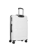 D&N Travel Line 4300 4 Rollen Trolley L 78 cm weiß