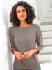 WITT WEIDEN Pullover in taupe-meliert