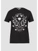 QS T-Shirt in 99D0_schwarz