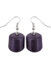 Gallay Ohrhänger Ohrringe Kunststoff in lila