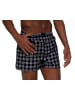 Clark Crown® Web-Boxershorts 6er Pack in schwarz