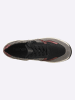 Heine Sneaker in grau-schwarz-bordeaux