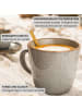 Sänger KAFFEEBECHER RIO PERLGRAU - 6 teilig aus Steingut