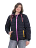 LAURASØN Steppjacke in schwarz