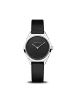 Bering Armbanduhr Classic  Silber in schwarz