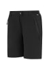 Regatta Mountain Shorts II Wanderhose in Schwarz