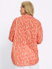 Heine Druckbluse in koralle-sand-bedruckt
