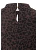 More & More leichtes, feminines Leo-Meshkleid in leo print