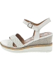 Tamaris Keilsandalette Weiß
