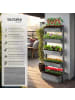 tectake Vertikalbeet aus Tannenholz mit 4 Etagen, wetterfest