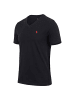 U.S. Polo Assn. U.S. POLO ASSN. Herren T-Shirt V-Neck 2er Pack P-057 in Schwarz-Rot