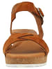 Paul Green Sandalen in Cognac