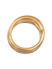 Elli Ring 925 Sterling Silber Spirale in Gold