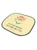Mr. & Mrs. Panda Sonnenschutz Hummel Blume mit Spruch in Gelb Pastell