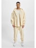 DEF DEF Zip-Kapuzenpullover in beige