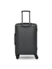 Lazarotti Palermo 4 Rollen Trolley M 66 cm in black