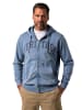 JP1880 Sweatjacke in blue denim