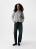 Object Pullover in Light Grey Melange