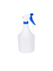 relaxdays 3 x Sprühflasche in Weiß/ Blau - 1 Liter