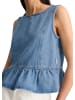 Marc O'Polo DENIM Crayfish Capsule Jeans-Volant-Bluse in Medium Blue