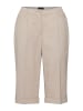 GOLDNER Bermuda-Baumwollhose Carla in beige