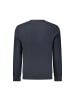 Hugo Boss Blaues Baumwoll-Sweatshirt