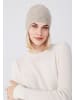 Style Republic Kaschmir Beanie fein gerippt in taupe melange