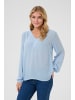 Kaffe Langarm-Bluse Amber Regular fit in Soft Chambray