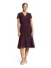 Vera Mont Cocktailkleid mit Plissee in Purple/Purple