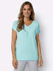 Sieh an! Shirt in aquamarin