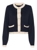 CULTURE Strickjacke CUaio Classic fit in Dress Blues Solid