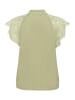 Cream Kurzarm-Bluse CRNola Straight fit in Tea