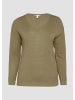 QS Strickpullover  in  7854_olivgrün