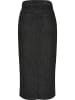 Urban Classics Maxi Skirts in black washed