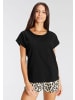 VIVANCE DREAMS Shorty in ecru-schwarz-gemustert schwarz-gemustert