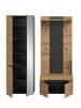 ebuy24 Garderobenmöbel Canu Eiche 160 x 37 cm