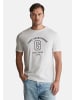 Gant Kurzarmshirt in beige