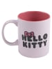 Hello Kitty Hello Kitty 3D Tasse Kaffeetasse Becher Kaffeebecher 320 ml in rosa/pink