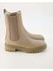 George Watts Chelsea Boots in Beige
