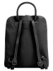 Cluty Rucksack echt Leder in schwarz