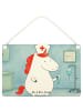 Mr. & Mrs. Panda Deko Schild Einhorn Krankenschwester Design ohn... in Weiß