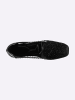 Heine Slipper in schwarz-metallic