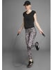 FAYN SPORTS Leggings in beige/black