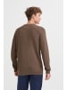 FQ1924 Strickpullover FQGRANBY STRUCTURE CREW NECK in Braun