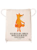 Mr. & Mrs. Panda Gymtasche Fuchs Laterne mit Spruch in Creme