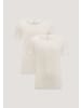 Hessnatur T-Shirt Fitted 2er Pack in natur