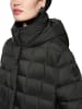 MARC CAIN COLLECTIONS Daunen-Steppmantel mit Kapuze in Black